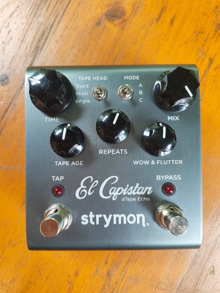 Strymon El Capistan V1, Muziek en Instrumenten, Ophalen of Verzenden, Zo goed als nieuw, Delay of Echo