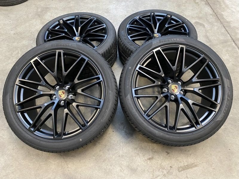 NIEUWE 21 inch originele velgen + zomerbanden Porsche Macan, Banden en Velgen, Nieuw, Ophalen of Verzenden, Porsche