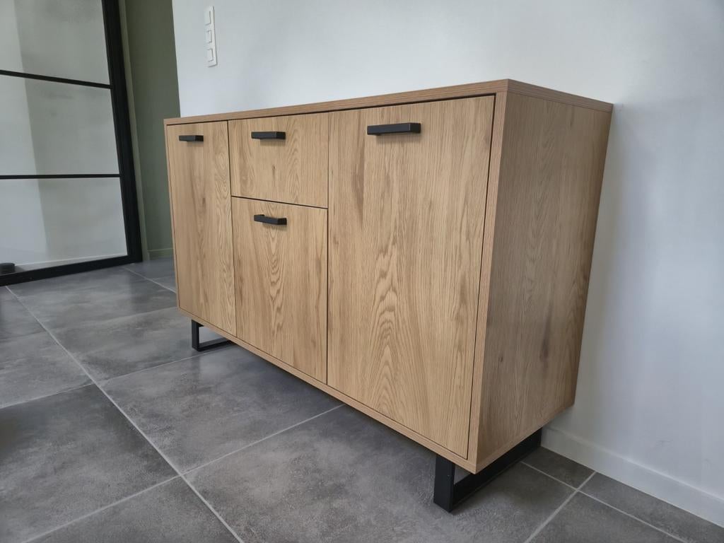 Dressoir - livingkast, Huis en Inrichting, Ophalen, 100 tot 150 cm, Zo goed als nieuw, 25 tot 50 cm