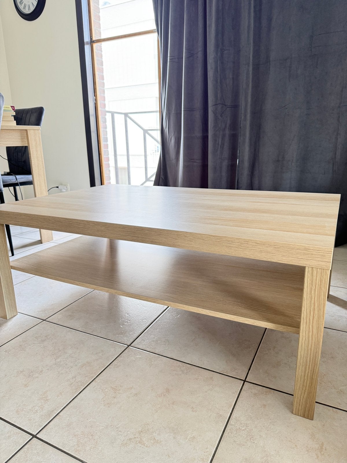 Salontafel, Huis en Inrichting, Tafels | Salontafels, Ophalen, Zo goed als nieuw, Rechthoekig