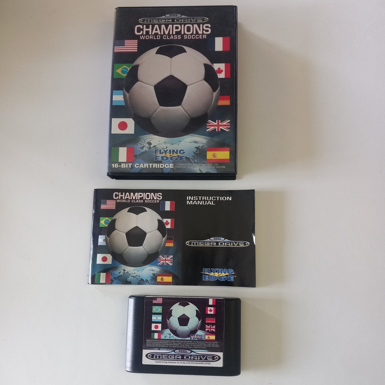 Champions World Class Soccer Sega Mega Drive, Games en Spelcomputers, Games | Sega, Ophalen of Verzenden, Mega Drive