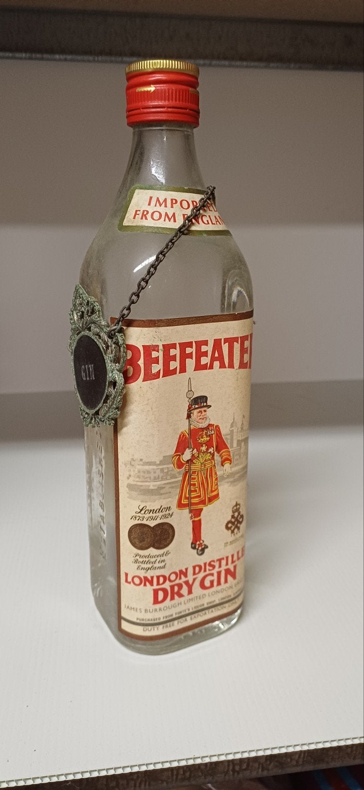 Vintage gin van 1973, Ophalen