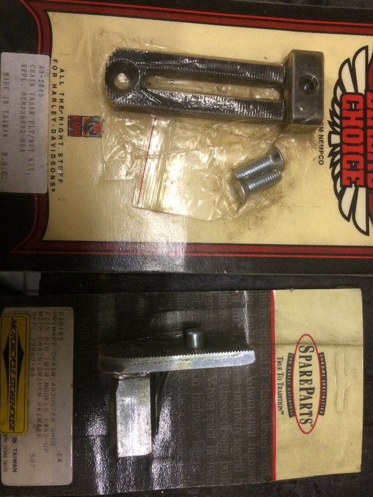 Pièces de tendeur de chaîne primaire Harley de 1965 à 2000, Enlèvement, Neuf