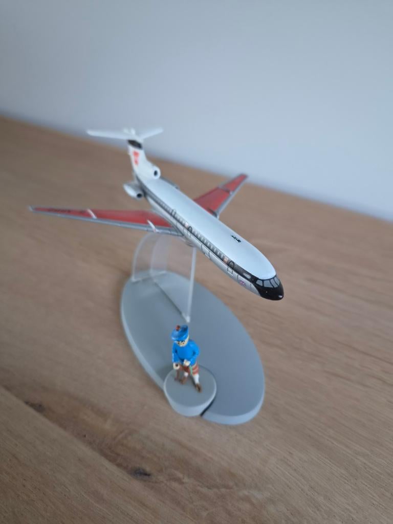 Kuifje vliegtuig van British European Airways, Ophalen of Verzenden
