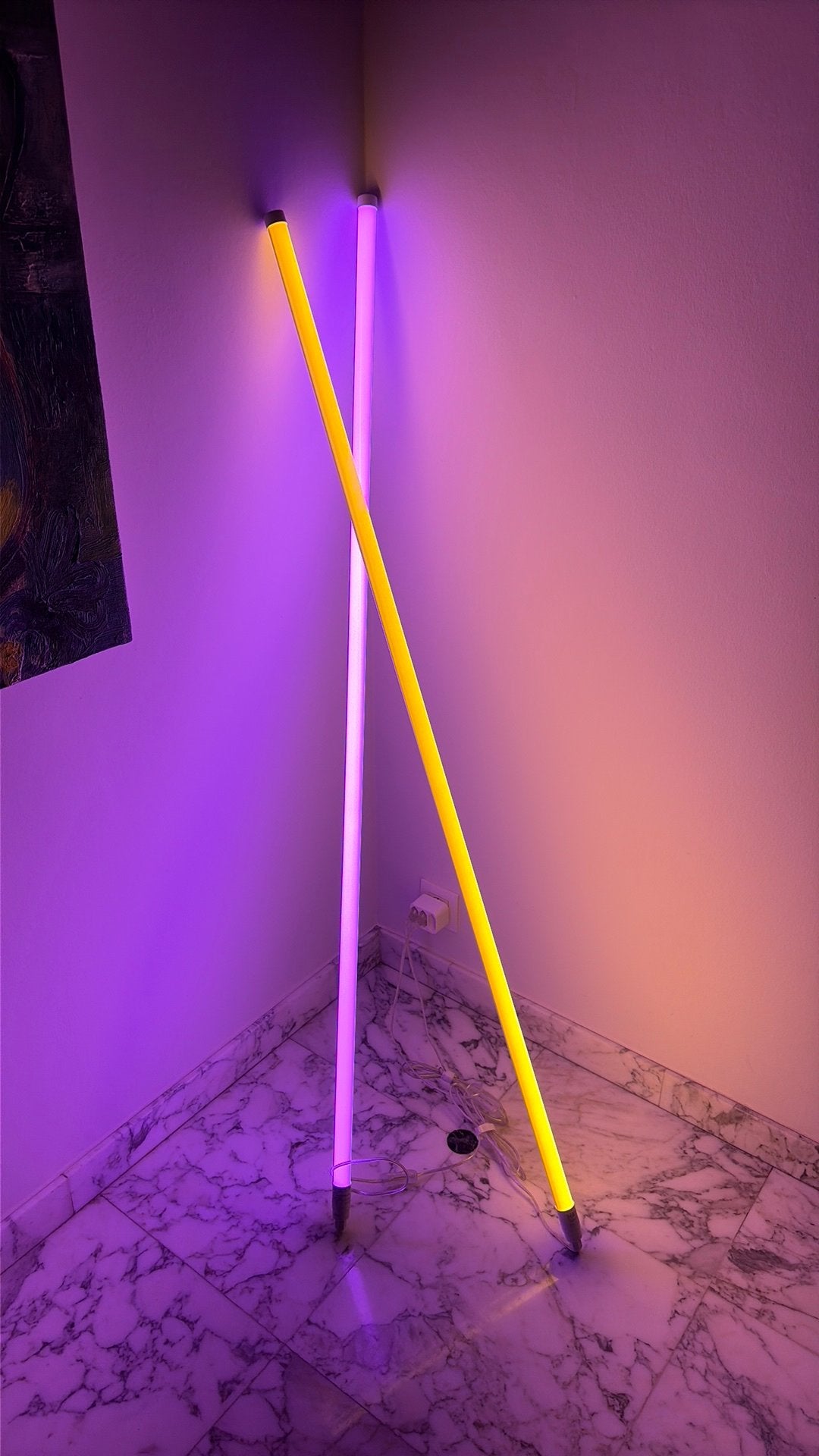 HAY neon tube led (twee stuks), Enlèvement, Comme neuf