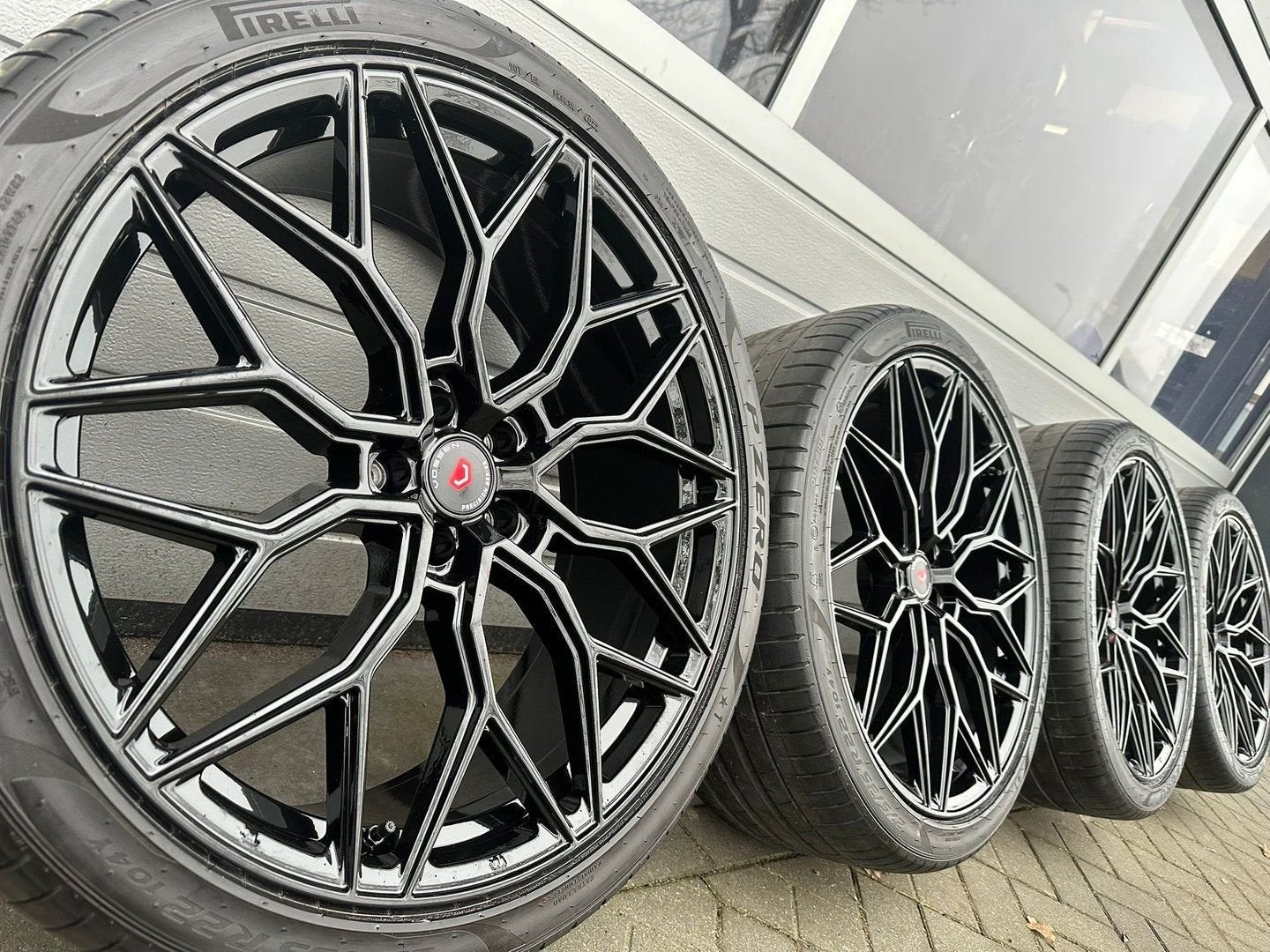 22 BMW breedset velgen X5 X6 G05 G06 X7 G07 ster zomerbanden, -, -, Banden en Velgen, Nieuw