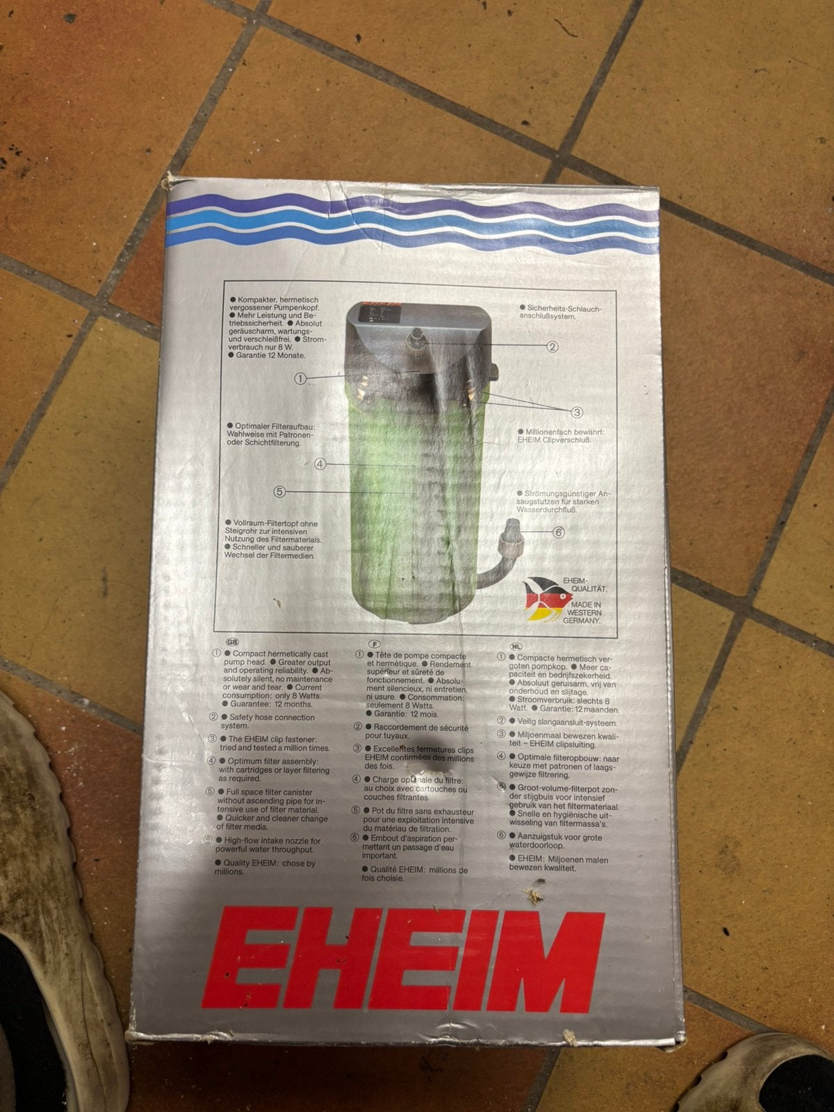 Aquarium filter eheim, Ophalen, Gebruikt, Filter, Eheim