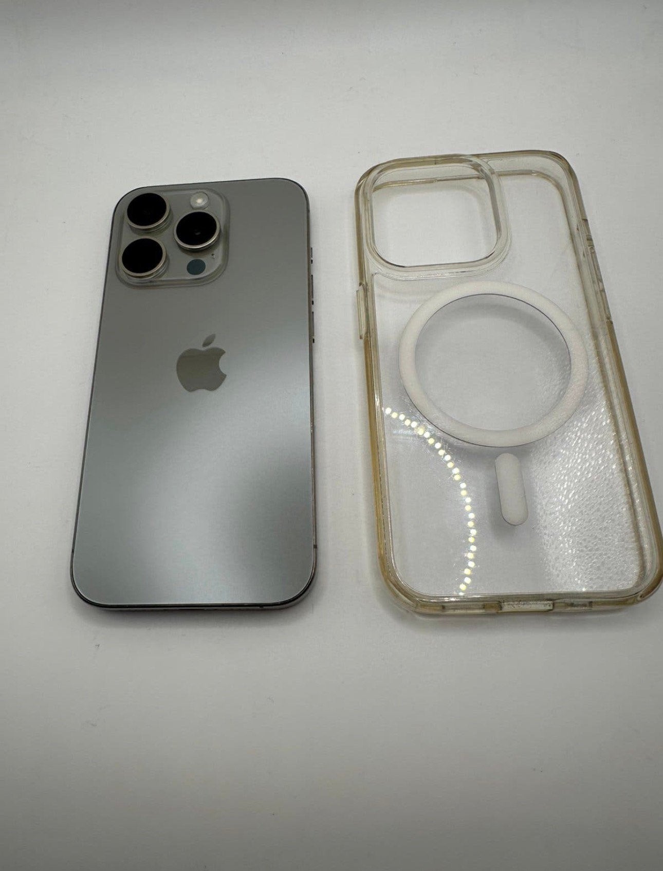 iPhone 15 Pro 1 TB Natural Titanium, Ophalen of Verzenden, Zo goed als nieuw