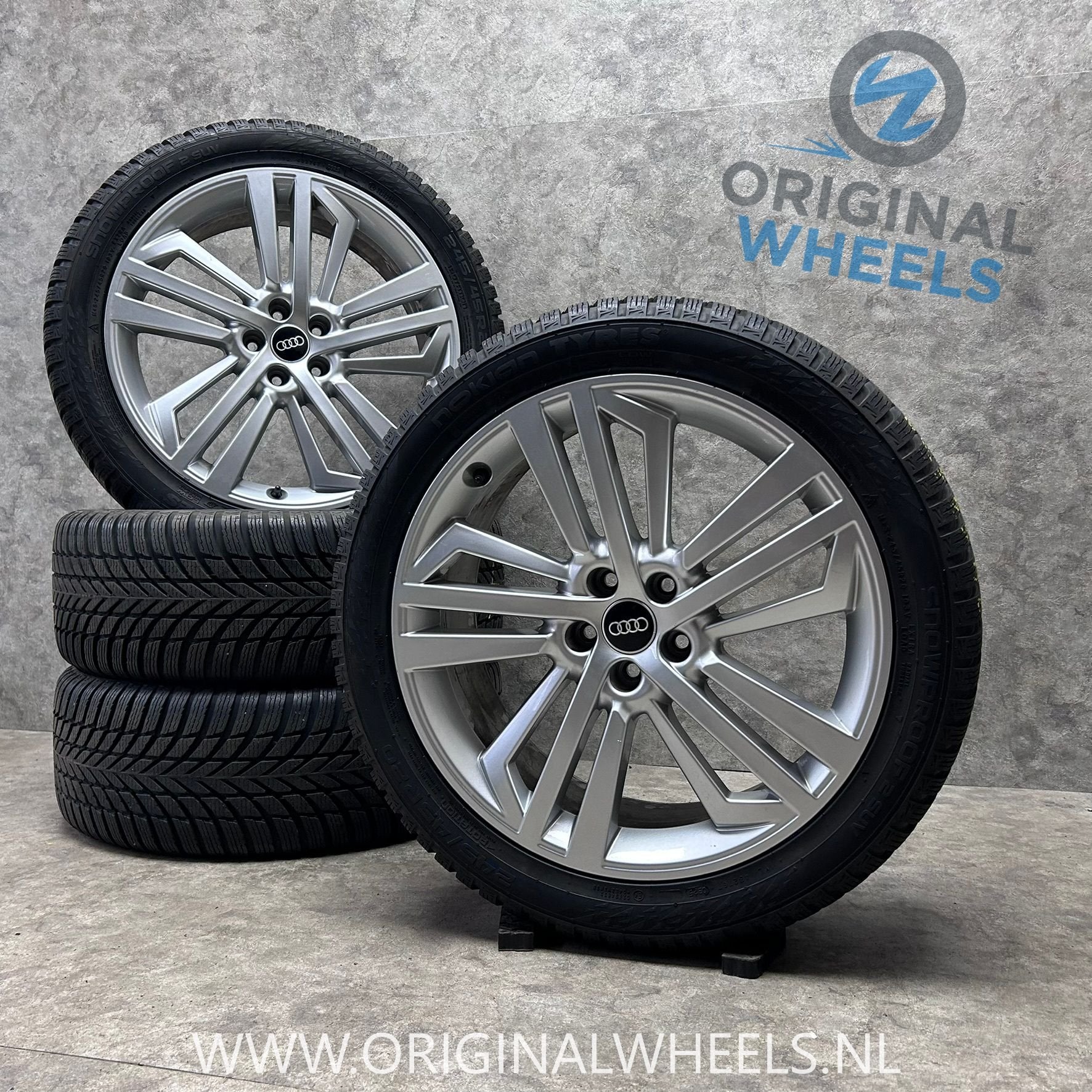 diversen 20 inch velgen + winterbanden Audi Q5, Auto-onderdelen, Gebruikt, 255 mm, -, -