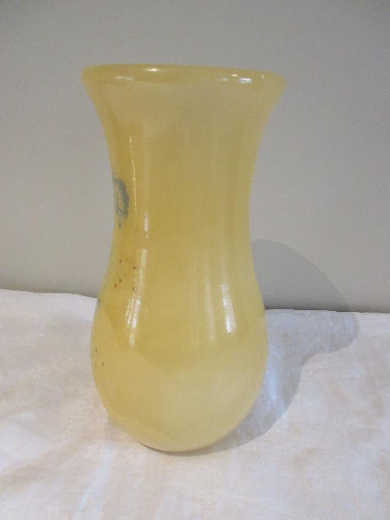 Oude vaas HERNA ALABASTROS Spain mooie decoratie vintage, Ophalen