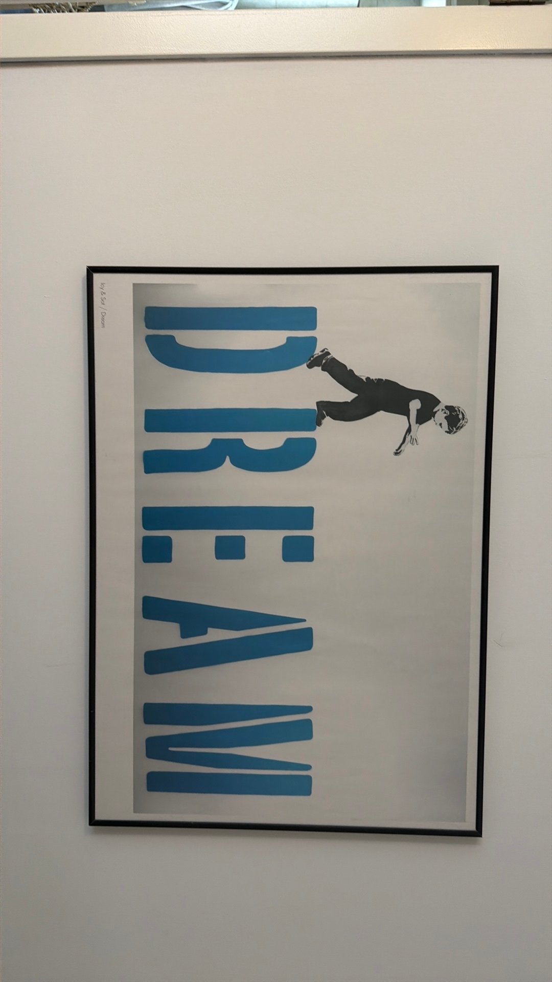 Poster Banksy - inclusief kader, Antiek en Kunst, Kunst | Schilderijen | Modern, Ophalen
