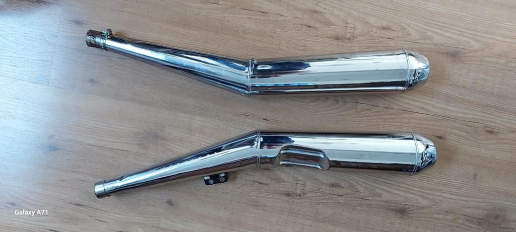 Bmw r65 uitlaat links., Motoren, Particulier