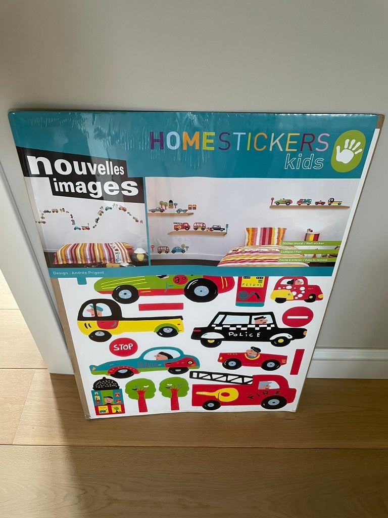 Nieuw - muurstickers voertuigen, Ophalen of Verzenden, Nieuw, Wanddecoratie
