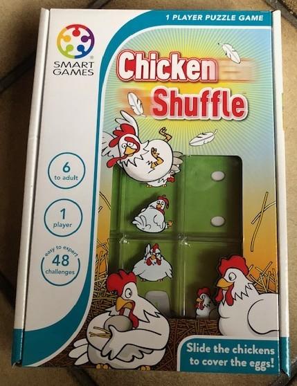 chicken shuffle in nieuwstaat(doos=18x15x4 cm.), Hobby en Vrije tijd, Een of twee spelers, Ophalen of Verzenden, Zo goed als nieuw