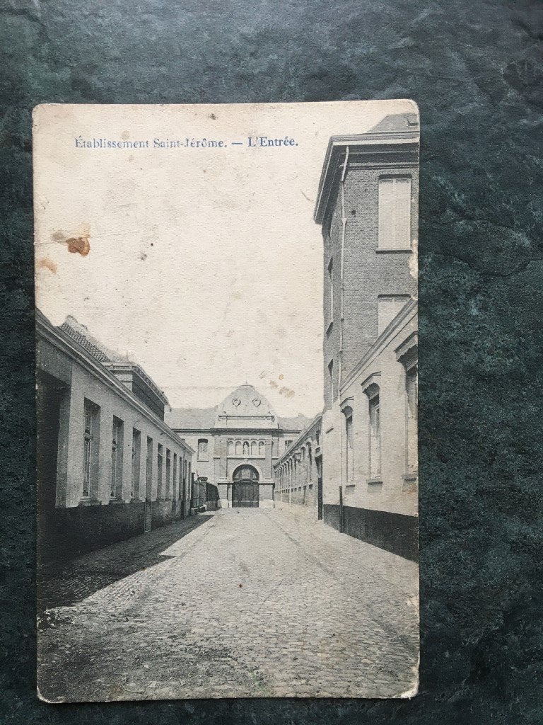 carte postale Etablissement Saint-Jérôme - L'Entrée, Enlèvement ou Envoi