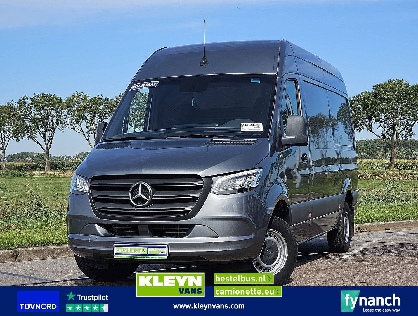 Mercedes-Benz SPRINTER 317 L2H2 LED Navi Autom., Argent ou Gris, Achat, Entreprise, Cruise Control