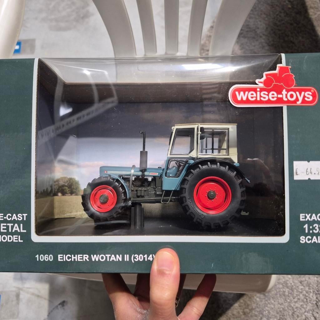 Eicher Wotan II (3014) - 1:32 - Weise-Toys, Hobby en Vrije tijd, Modelauto's | 1:32, Nieuw, Ophalen of Verzenden