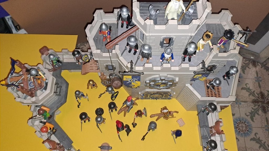Lot chateau Playmobil, Enfants & Bébés, Jouets | Playmobil, Enlèvement, Utilisé, Pièces détachées, Château/Fort
