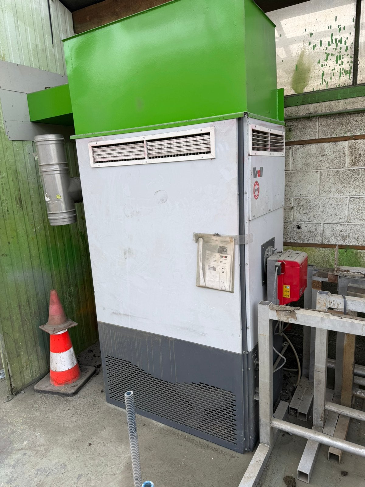Generateur d’air chaud, Enlèvement, Utilisé