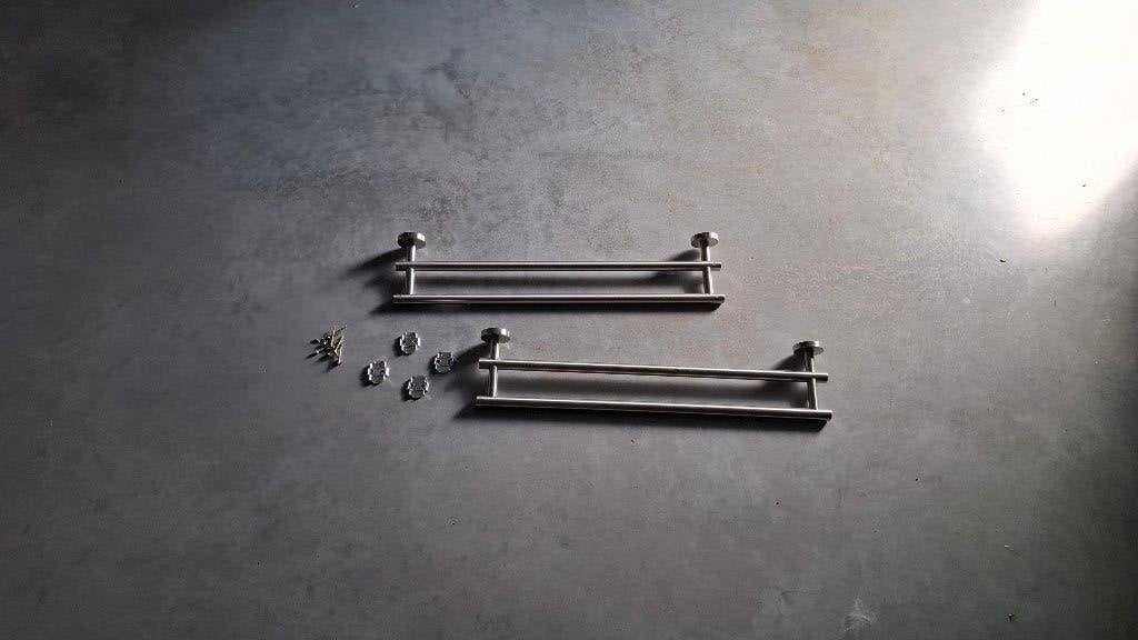 2 porte-serviettes de marque Tigre, Enlèvement, Utilisé, 50 à 100 cm, Autres types
