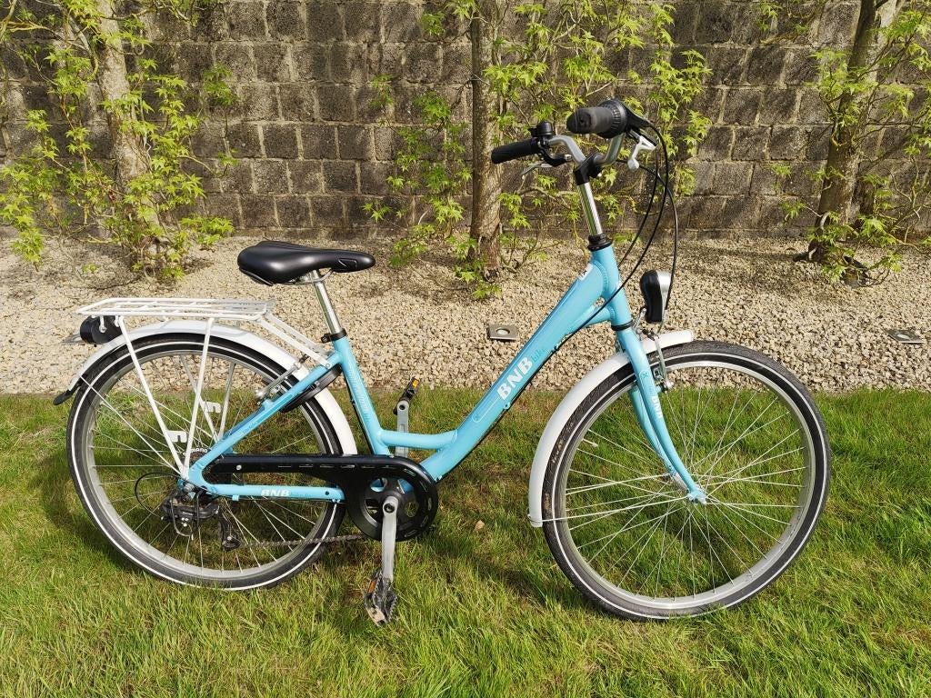 Kinderfiets meisjesfiets BNB 26 inch, Fietsen en Brommers, Ophalen, 20 inch of meer, Gebruikt, Velgrem