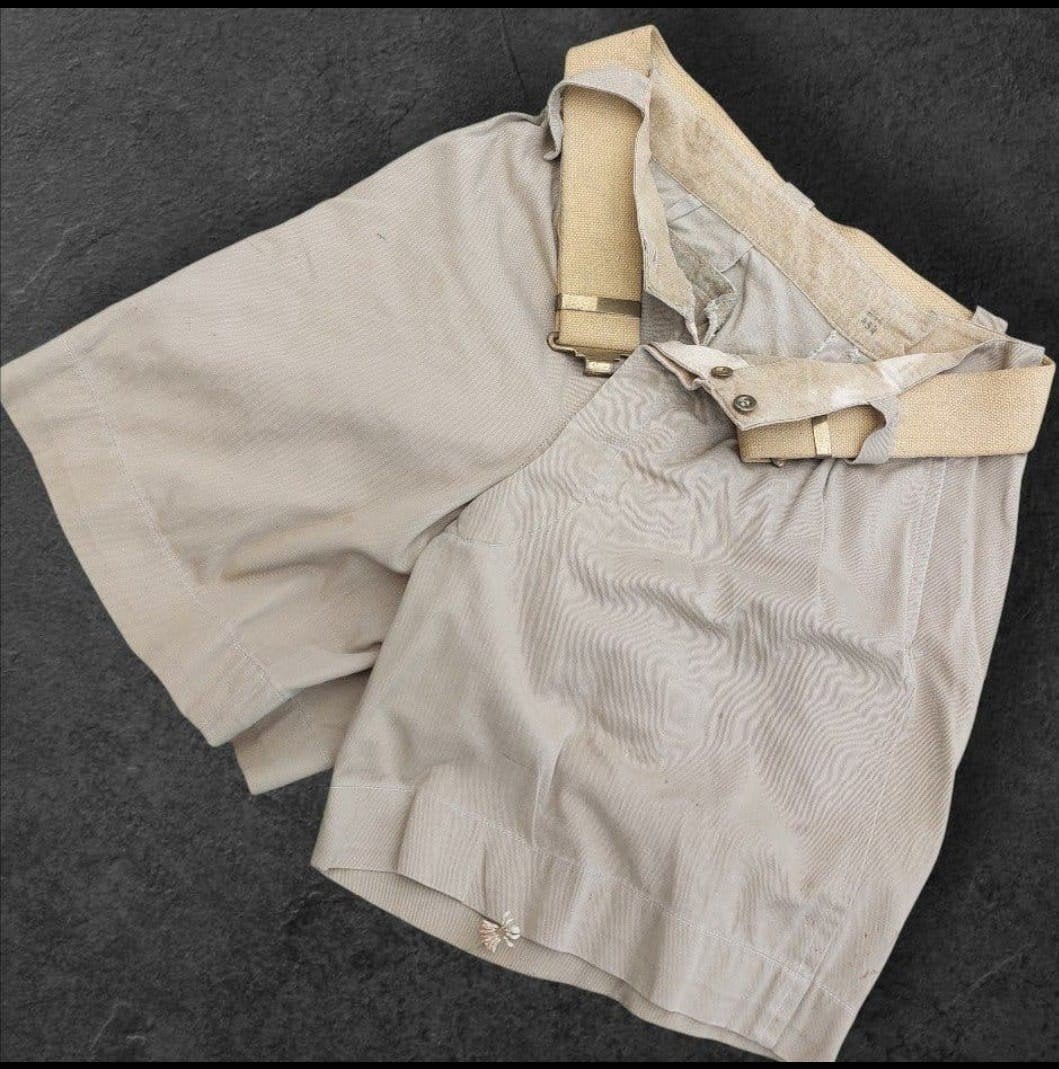 Britse WO2 Army Tropical short, Ophalen of Verzenden, Landmacht, Kleding of Schoenen