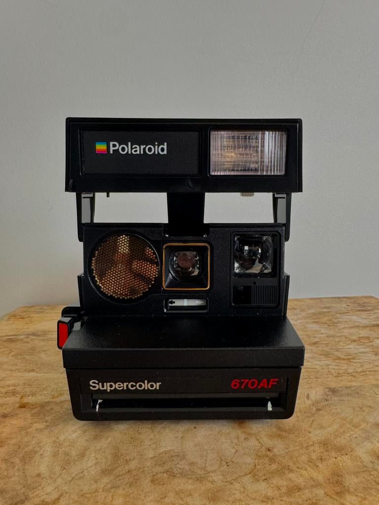 Polaroid Supercolor 670 AF –complete set – uitstekende staat, Enlèvement ou Envoi, Comme neuf