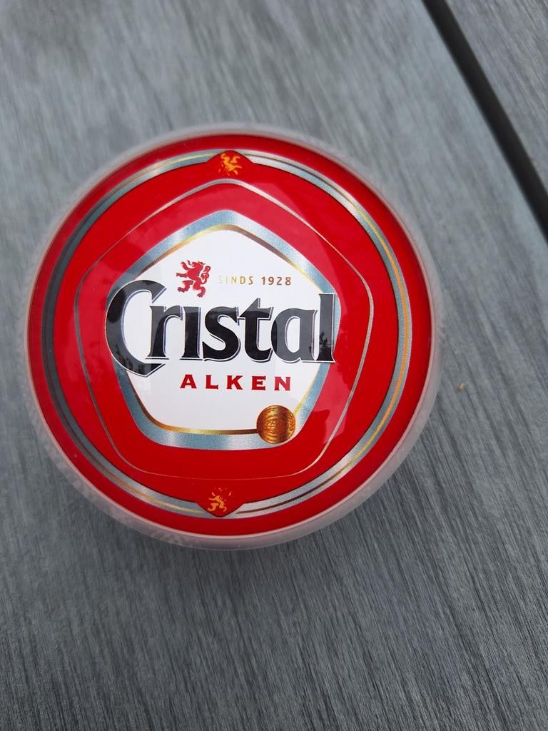 Cristal Alken verlichte taplens, Verzamelen, Ophalen of Verzenden, Zo goed als nieuw, Overige typen