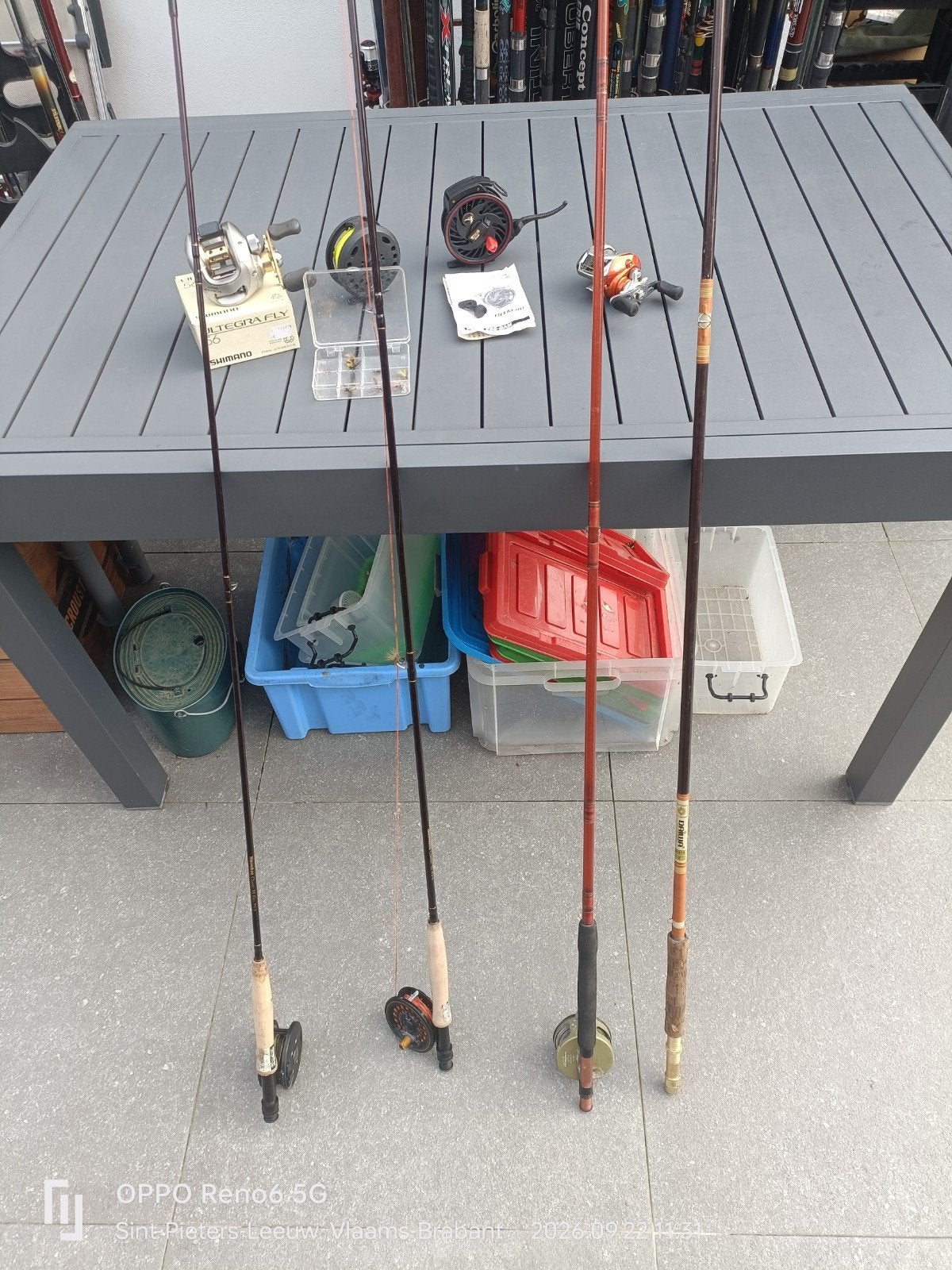 Petit lot de pêche à la mouche, Enlèvement