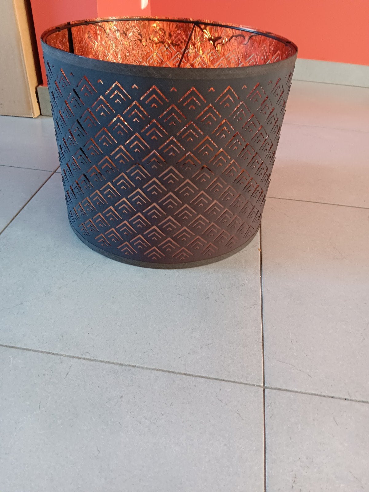 Lampenkap, Rond, Comme neuf, Enlèvement, Lampadaire
