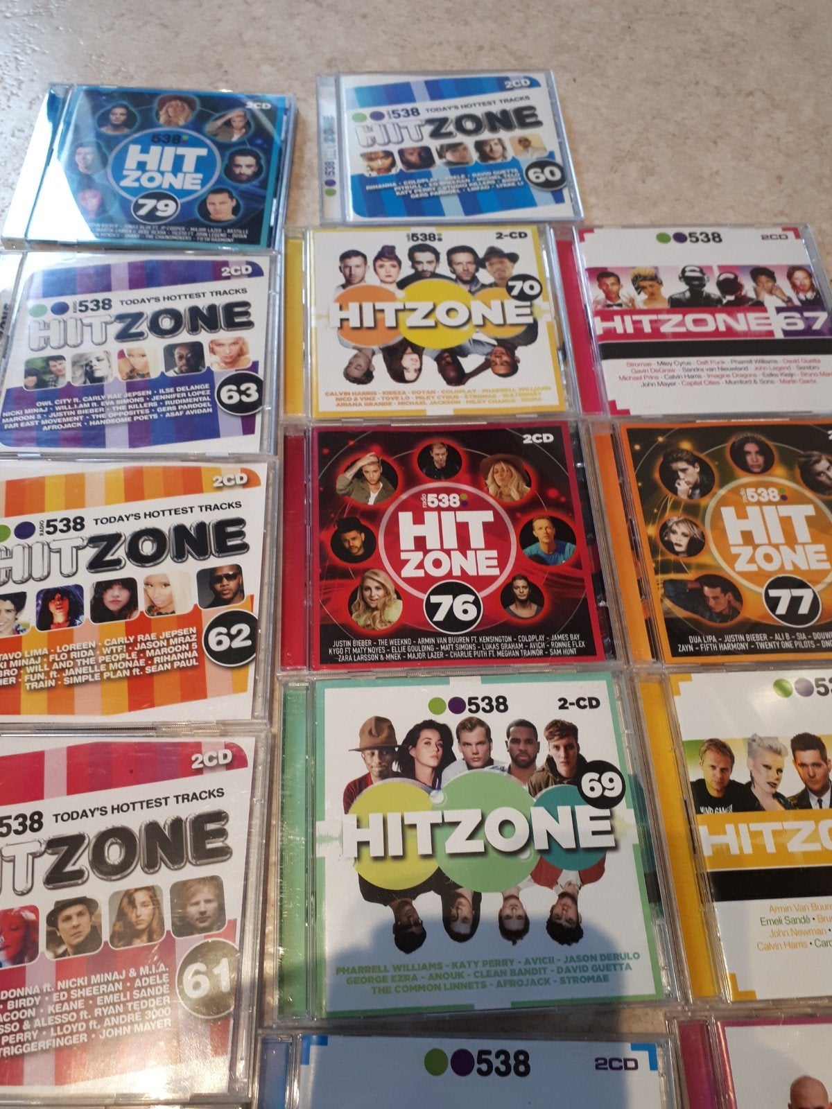 hit zone, Cd's en Dvd's, Ophalen of Verzenden
