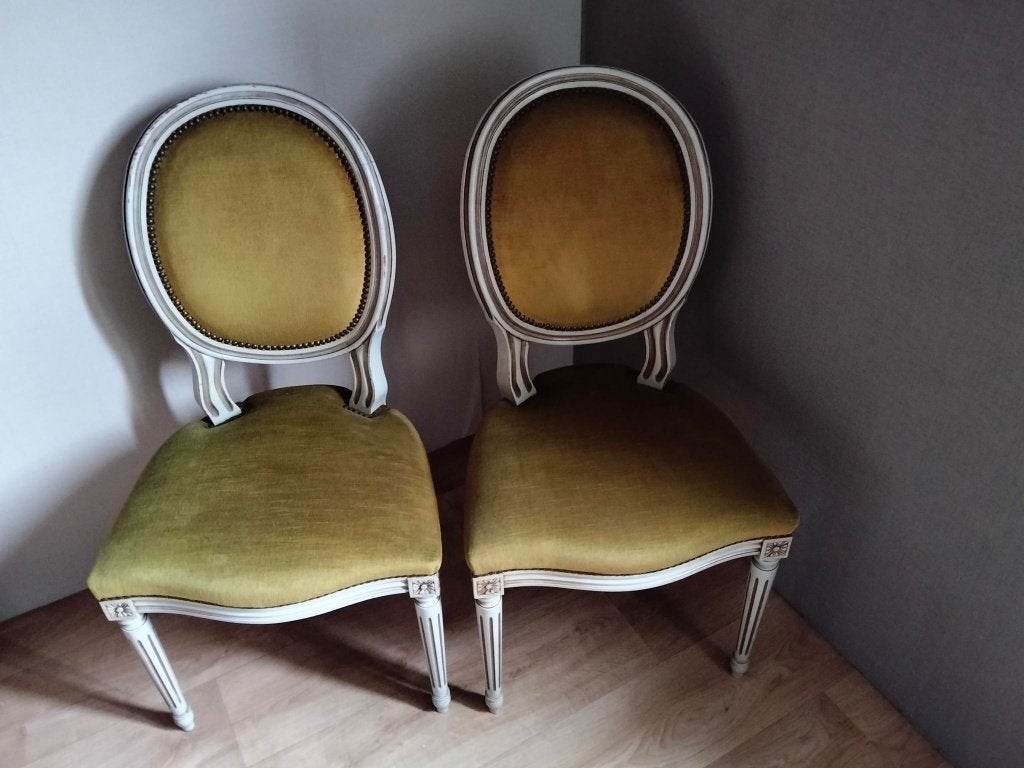 Ensemble 6 chaises Louis XVI, Enlèvement