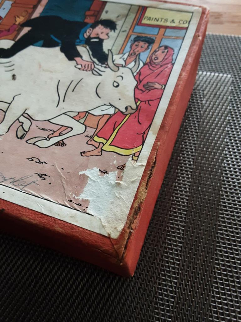 Ancien puzzle tintin, Enlèvement ou Envoi