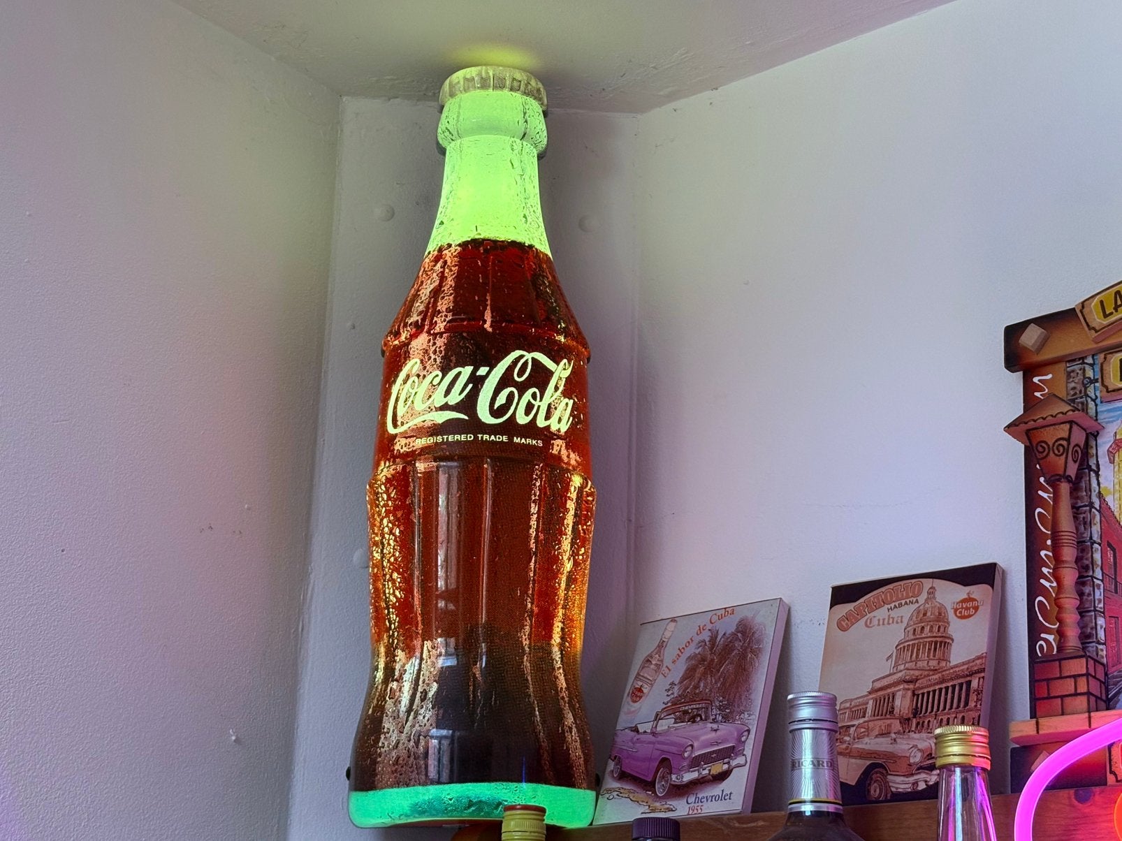 Coca Cola Lamp Groot, Verzamelen, Ophalen