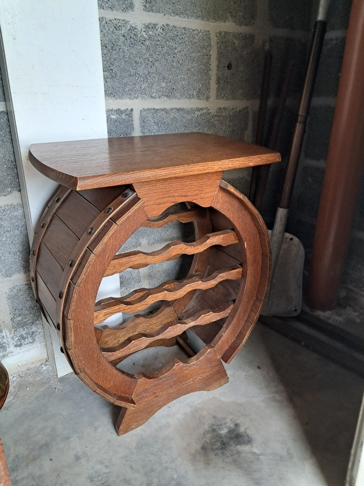 Meuble à vin  pour 10 bouteille, Maison & Meubles, Accessoires pour la Maison | Porte-bouteilles, Enlèvement