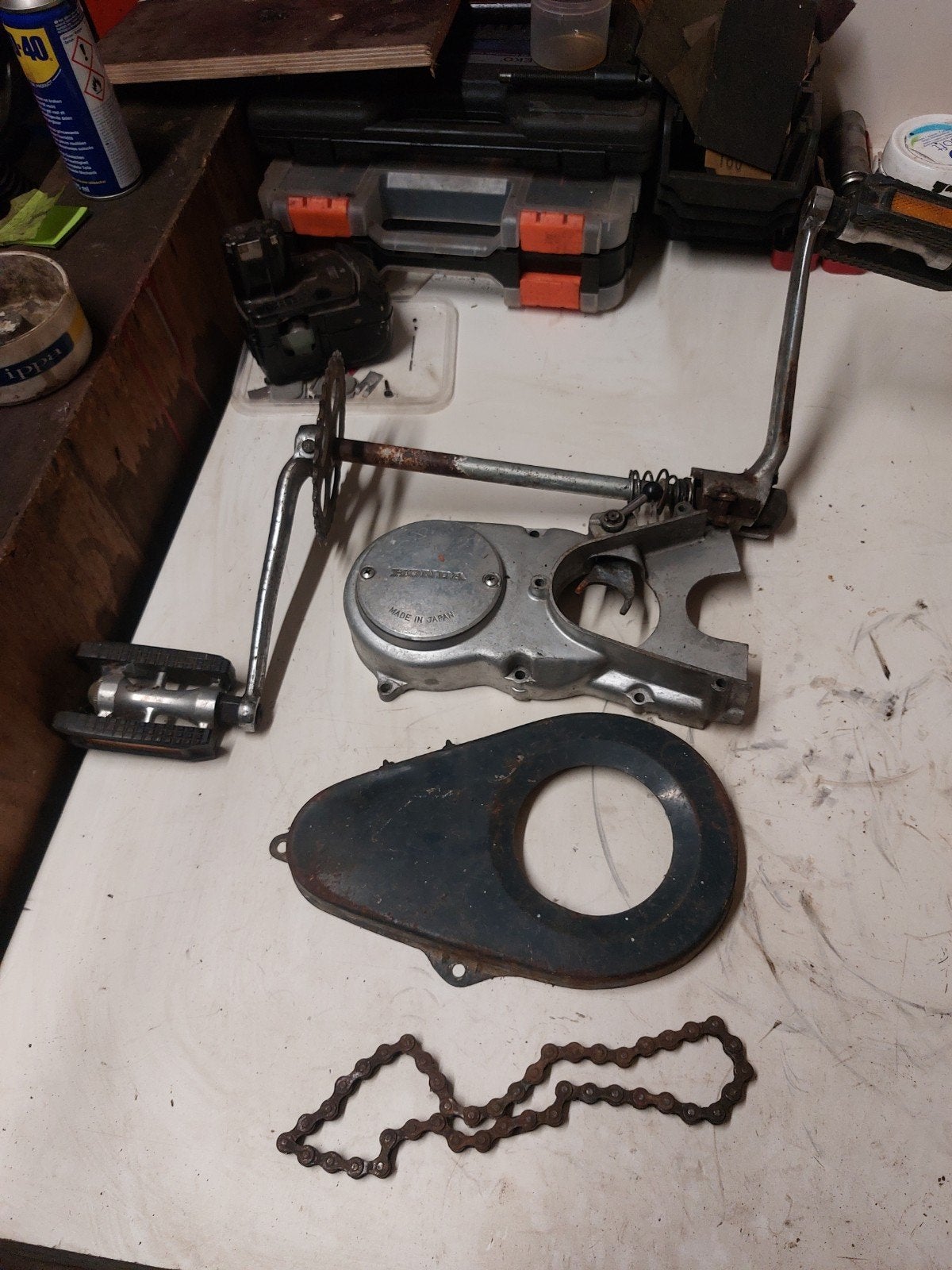 trapperset ss50 nl fr, Fietsen en Brommers, Ophalen of Verzenden