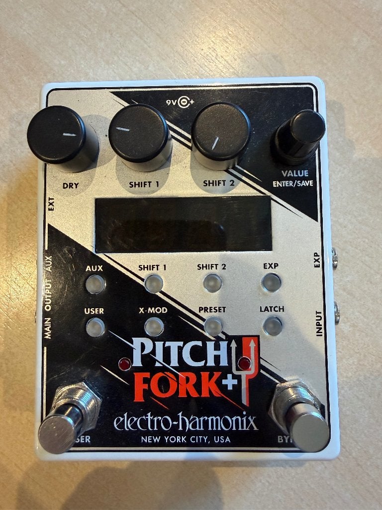 Electro Harmonix Pitch Fork+, Muziek en Instrumenten, Effecten, Ophalen of Verzenden, Zo goed als nieuw, Chorus