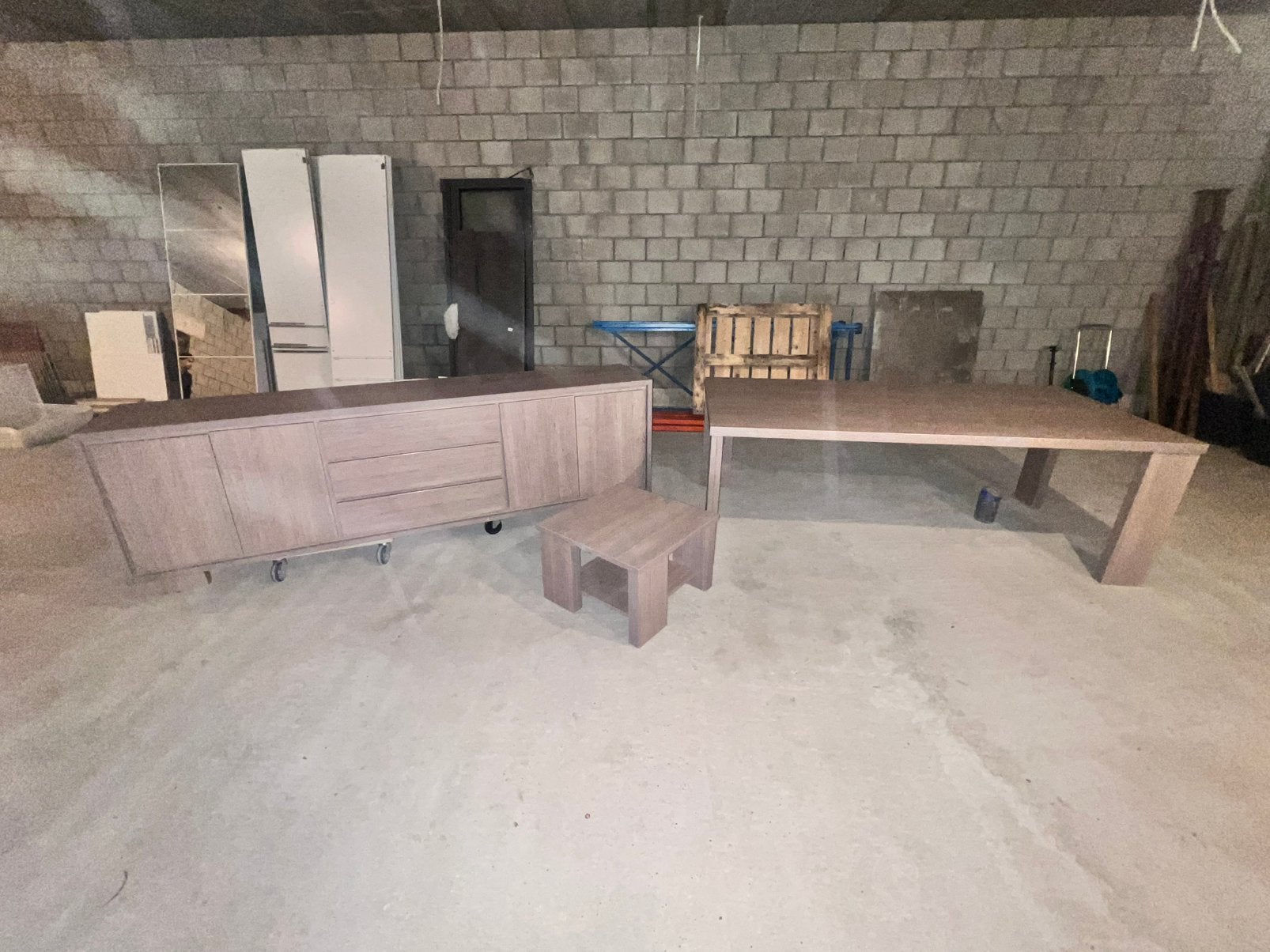 Woonkamer set, Huis en Inrichting, Tafels | Eettafels, Ophalen, Gebruikt