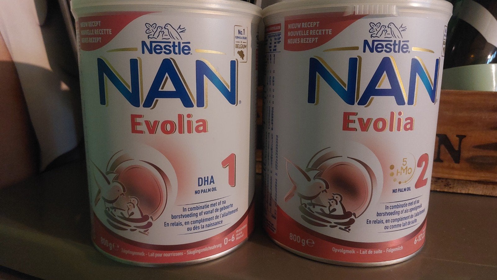 NAN Evolia 1 en 2, Enlèvement