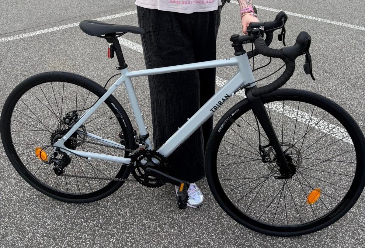 Koersfiets decathlon rc120 met schijfremmen, maat S, Ophalen, Nieuw