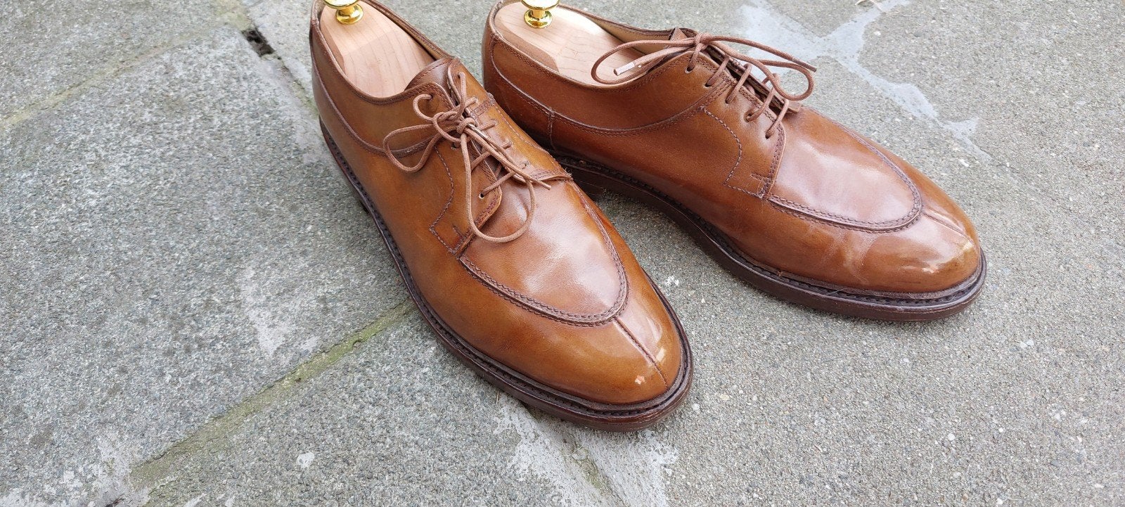 Paraboot Avignon Semelle Cuir – cognac/bruin - maat 42,5, Kleding | Heren, Schoenen, Ophalen, Bruin, Paraboot, Gedragen