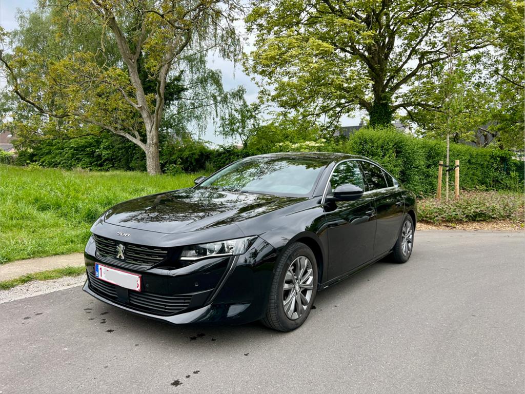 Peugeot 508 Allure 1.6 PureTech S&S 180pk EAT8, Auto's, Opel, Automaat, Stof, Zwart, Zwart