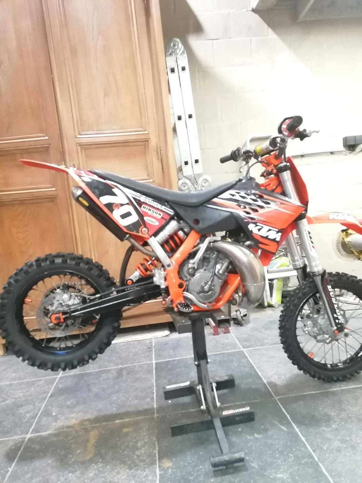 Ktm sx 65+ reserve onderdelen, Fietsen en Brommers, Gebruikt, 65 cc, 5 versnellingen, Ophalen