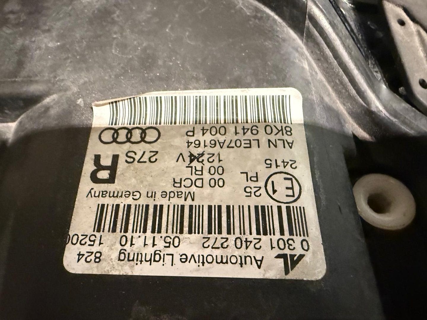 AUDI A4 B8 XENON LED KOPLAMP RECHTS 8K0941004P ORIGINEEL, Auto-onderdelen, Gebruikt, -, -, -