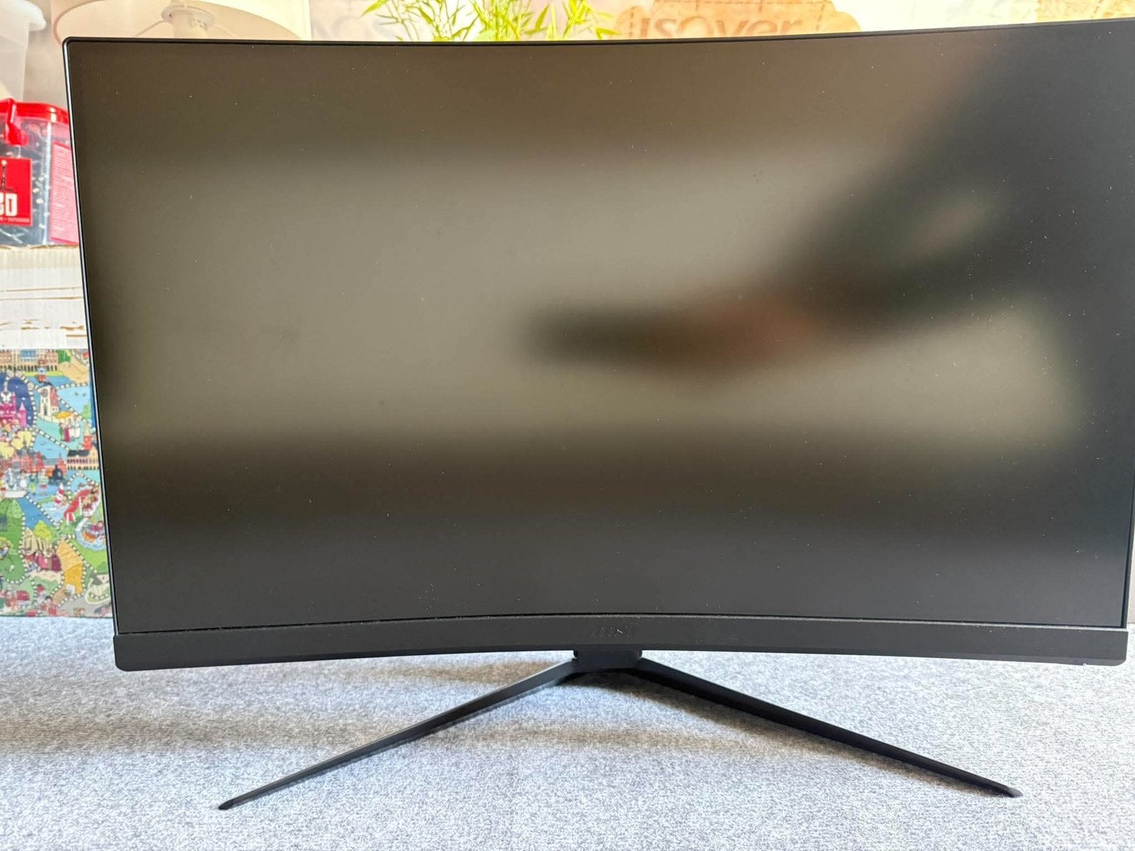 MSI curved 27inch, Computers en Software, Ophalen, Zo goed als nieuw, HD