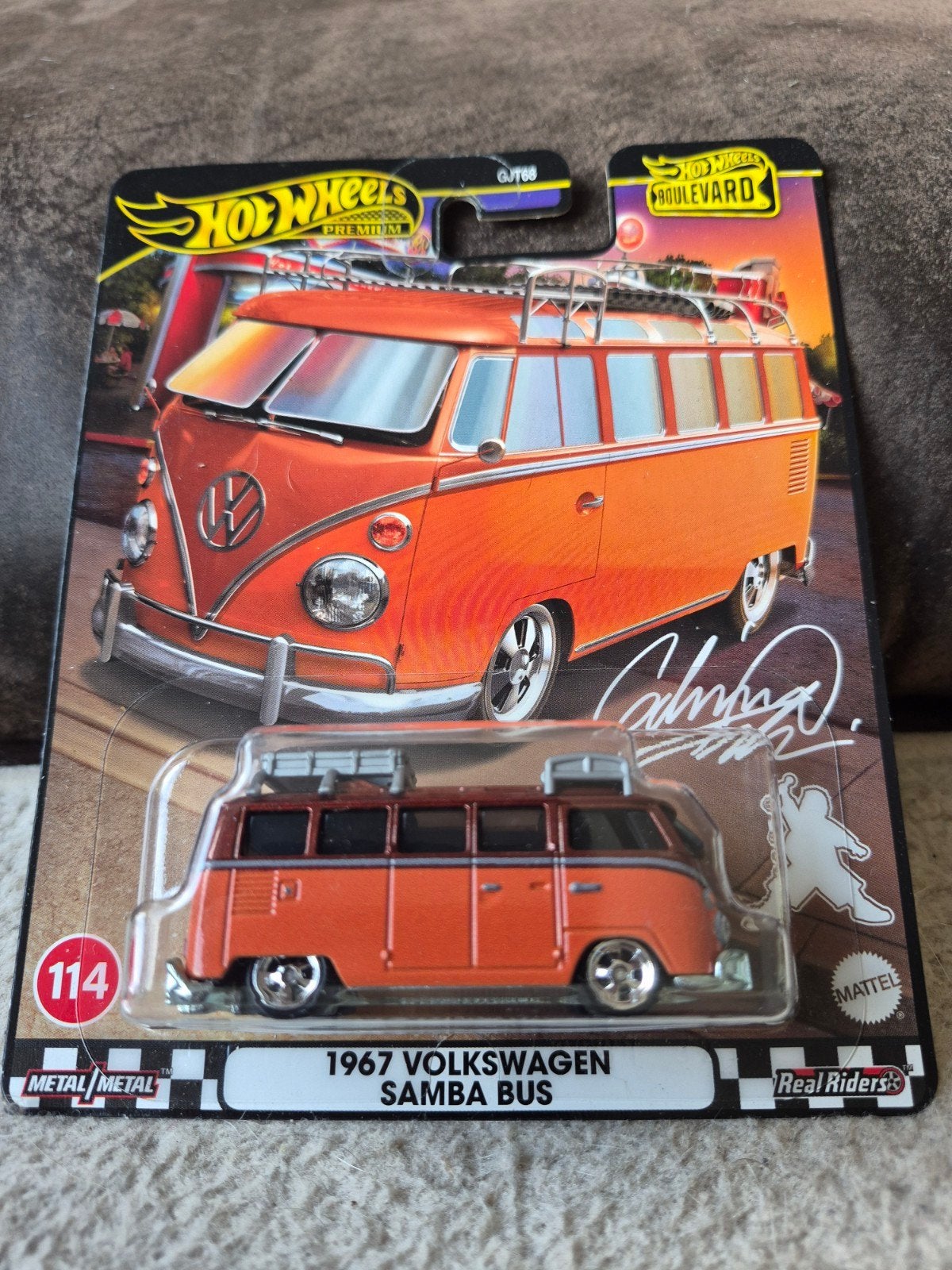 hot wheels volkswagen samba bus 1967, Enlèvement ou Envoi, Neuf, Voiture, Autres marques