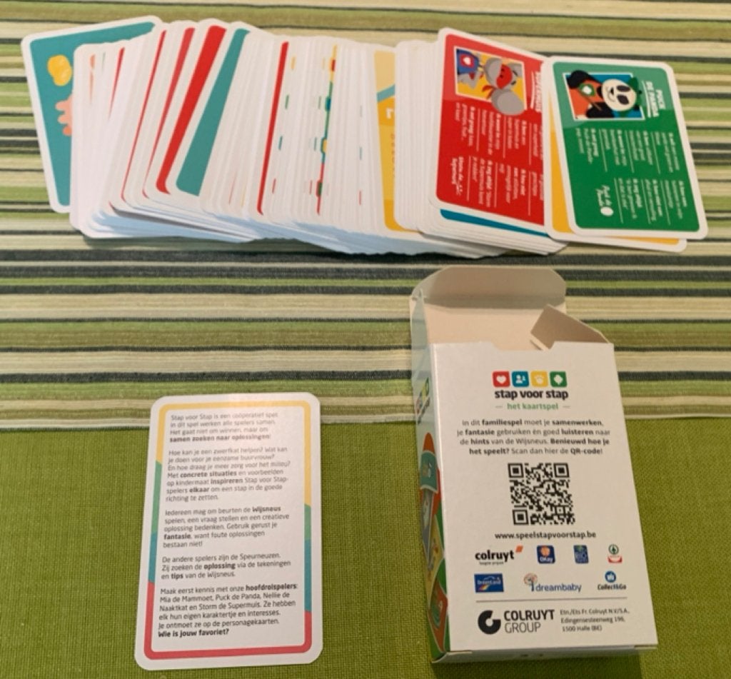 TE KOOP spel / speelkaarten stap voor stap, Hobby & Loisirs créatifs, Jeux de société | Jeux de cartes, Comme neuf, Envoi