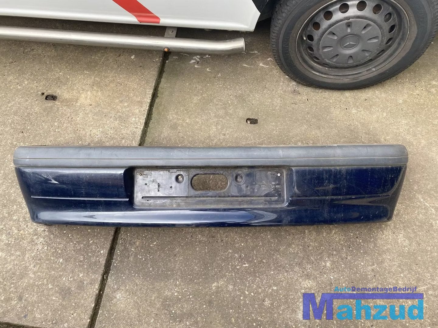 RENAULT CLIO 1 blauw achterbumper 3 deurs 1990-1998, Renault Group, Pare-chocs, Renault, Utilisé