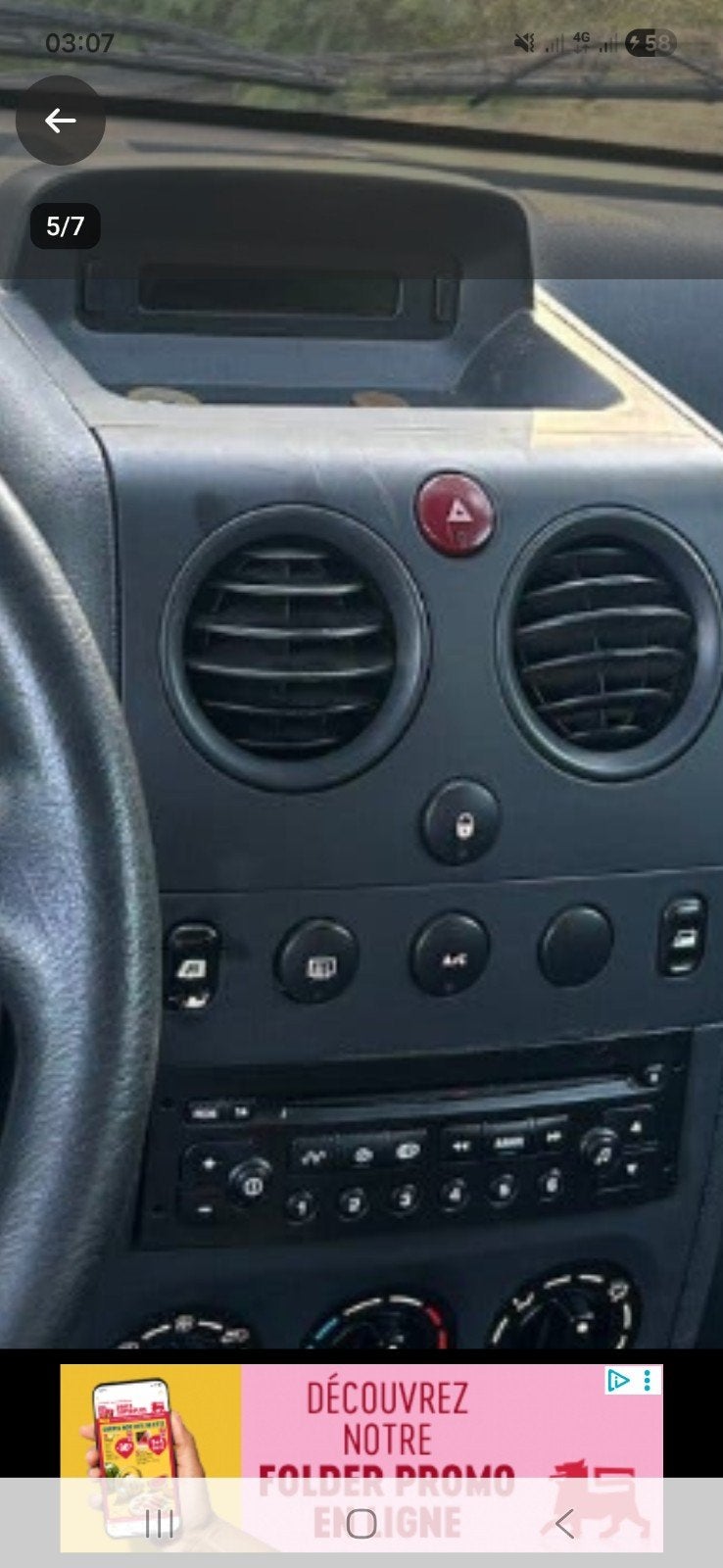 mesedes  vito camionette  chevrolet kalos, Enlèvement