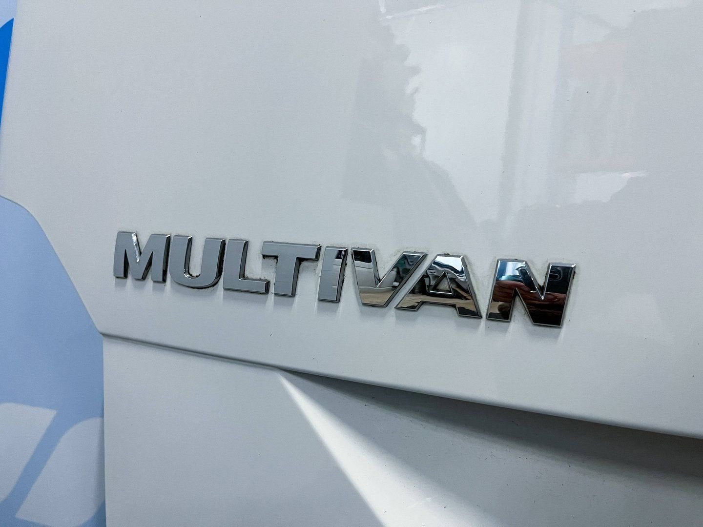 Achterklep VW Transporter T6 Multivan wit LB9A 7E0827025AL, Arrière, -, Haillon arrière, Utilisé